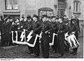 メーメルにおける団員の楽隊（1938年）