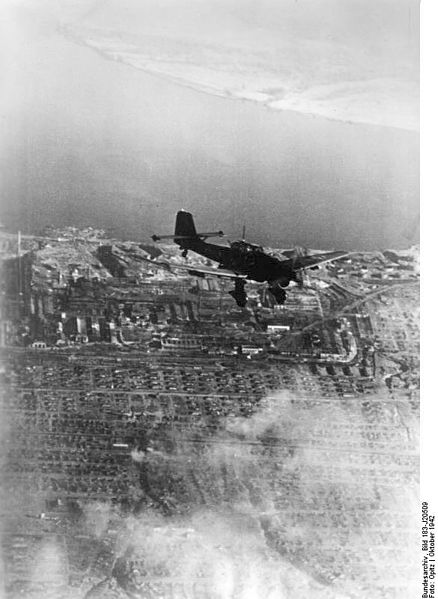 Junkers Ju 87 B during the Battle of Stalingrad