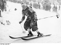 Jeanette Kessler bei den Olympischen Winterspielen 1936