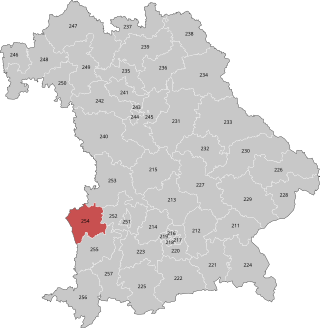 <span class="mw-page-title-main">Neu-Ulm (electoral district)</span> Federal electoral district of Germany