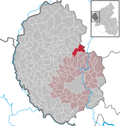 Burbach - Carte