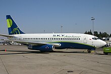 Un Boeing 737-200 di Sky Airline.