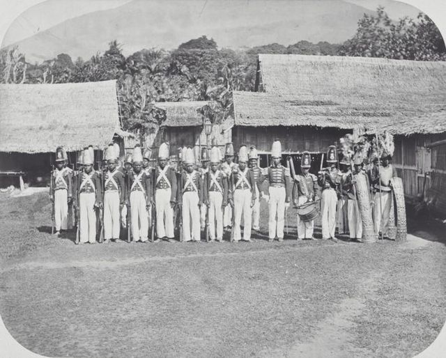 Sultan of Ternate's guard.
