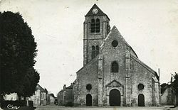 CP église Saint-Martin d'Auxy, Loiret, Centre, France.jpg