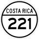 National Secondary Route 221 shield))