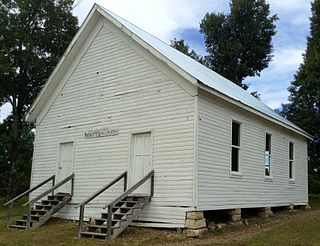 <span class="mw-page-title-main">Caney Springs Cumberland Presbyterian Church</span> Historic church in Arkansas, United States