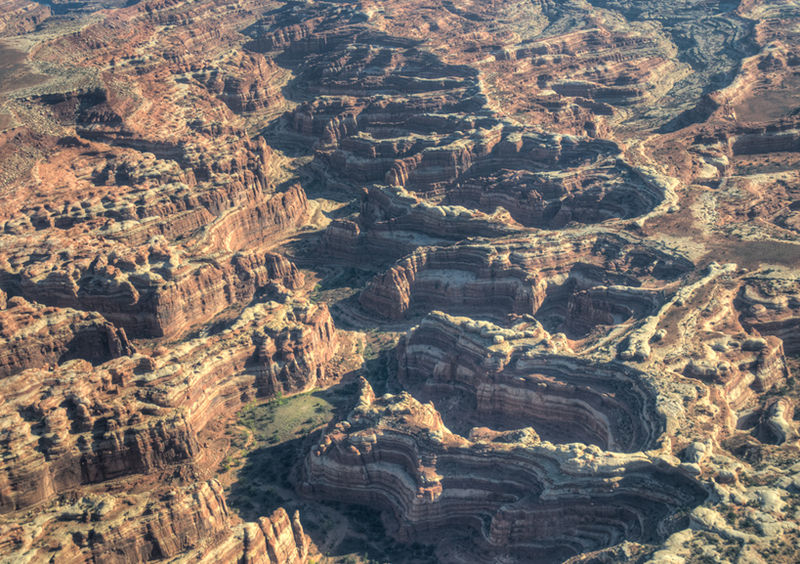 File:Canyonlands The Maze Aerial.jpg