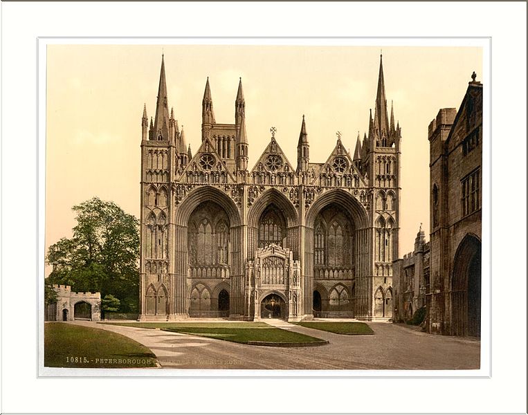 File:Cathedral west front Peterborough England.jpg