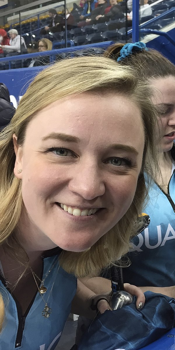 Carey in April 2019