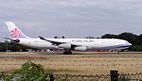 A China Airlines Airbus A340-300.