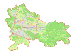 Mapa lokalizacyjna gminy miejskiej Lublana