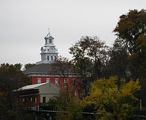 The Clayton County Courthouse in Elkader