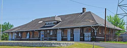 Historic Southern Railway Depot.