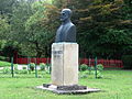 Bustul lui Florian Porcius din Grădina Botanică "Alexandru Borza" din Cluj-Napoca