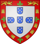 Coat of Arms of Prince Ferdinand of Aviz.svg