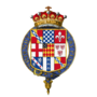 Coat of arms of Charles Sackville, 6th Earl of Dorset, KG.png