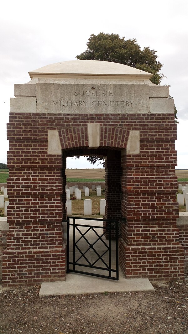 Cimetière militaire de la Sucrerie de Colincamps