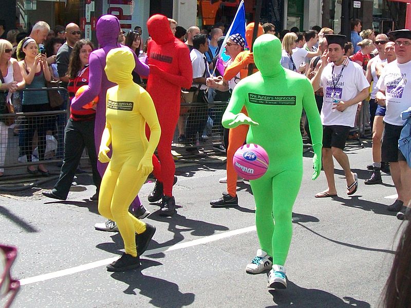 File:Colourful zentai people (4760615114).jpg