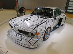 Frank Stella, BMW 3.0 CSL, des 24 Heures du Mans 1976.