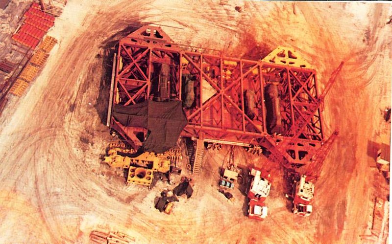 File:Construction of crawler-transporters, 1964 (KSC3).jpg