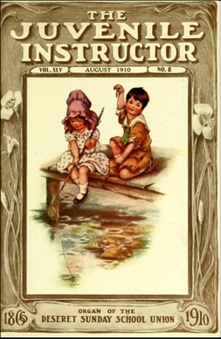 Cover of the August 1910 Juvenile Instructor Cover of the Juvenile Instructor August 1910.PNG