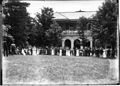 Crowd in front of Miami University Administration Building at commencement 1912 (3191417311).jpg