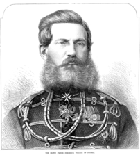 Le prince Frédéric-Guillaume de Prusse en 1870. (définition réelle 2 550 × 2 811)