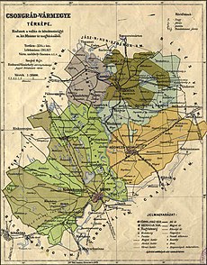 Carte administrative du comté de Csongrád.jpg