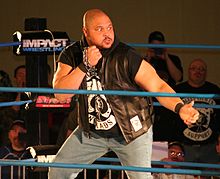 D'Lo Brown as a member of Aces & Eights D Lo Brown 2013.jpg