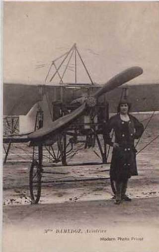 <span class="mw-page-title-main">Carmen Damedoz</span> French aviator (1890–1964)