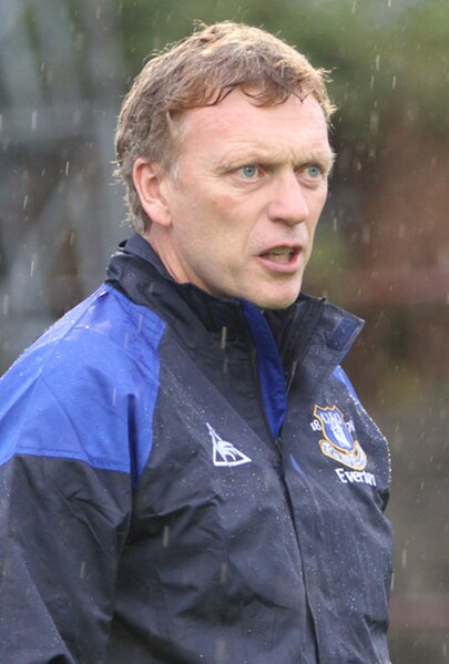 Manager David Moyes played for Shrewsbury from 1987 to 1990