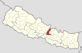 Dhading District in Nepal 2015.svg