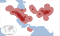 Heatmap with white background