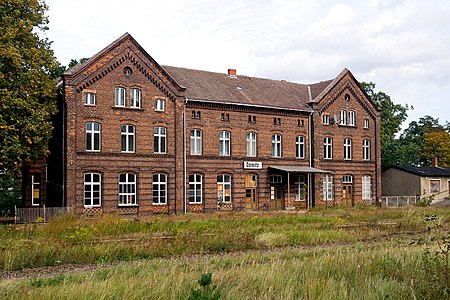 Doemitz Bahnhof 3874