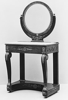 Dressing table (ca. 1815-1830) Dressing table MET 51619.jpg