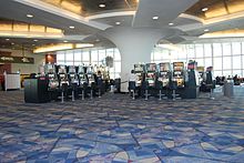 A Gates and rotunda area with slot machines in 2007