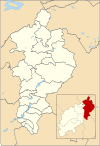 East Northamptonshire UK ward map 1979 to 1999.svg