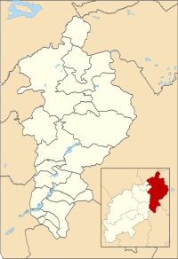 East Northamptonshire UK ward map 1979 to 1999.svg