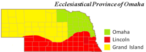 Mappa della provincia ecclesiastica {{{ecclesiastical province}}}