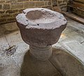 * Nomination Baptismal fonts in the Saint-Cyr-et-Sainte-Julitte church of Canac, commune of Campagnac, Aveyron, France. --Tournasol7 07:47, 19 March 2020 (UTC) * Promotion  Support Good quality. --Zcebeci 08:39, 19 March 2020 (UTC)