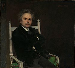 Eilif Peterssen - Portrait of the Composer Edvard Grieg - NG.M.00396 - National Museum of Art, Architecture and Design.jpg