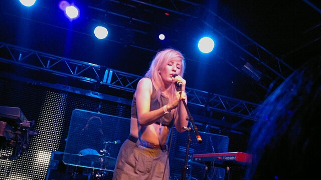 Goulding performing at Nokia World in September 2010