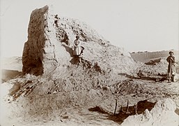 Fouilles des ruines en 1906