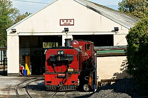 The loco shed