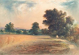 English Landscape - John Martin - ABDAG004368