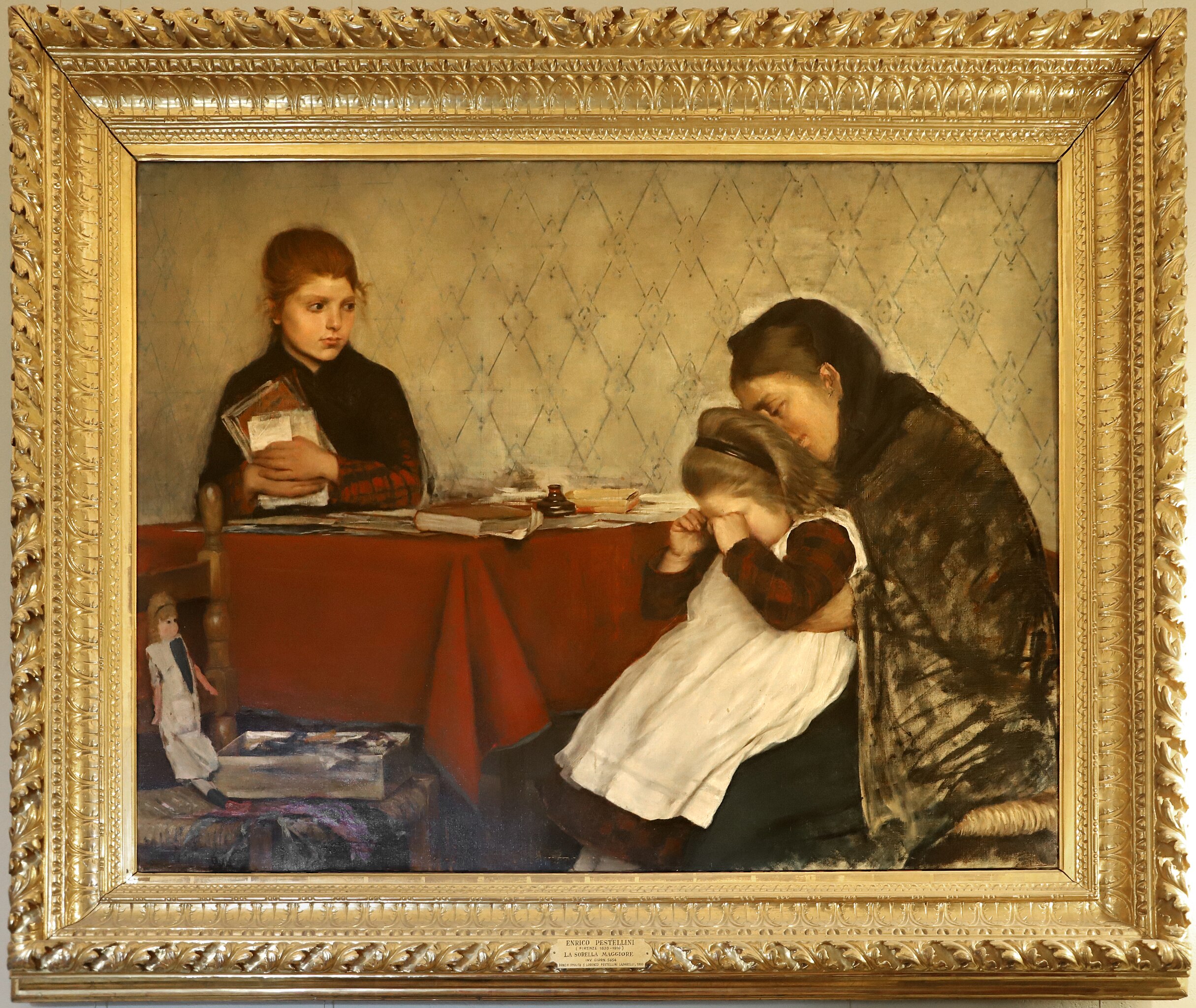 File:Enrico pestellini, la sorella maggiore, 1887.jpg - Wikidata