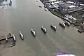 Thames Barrier lowered