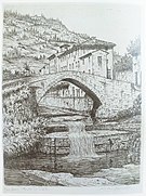 Lucca. Ponte del Diavolo (1929)