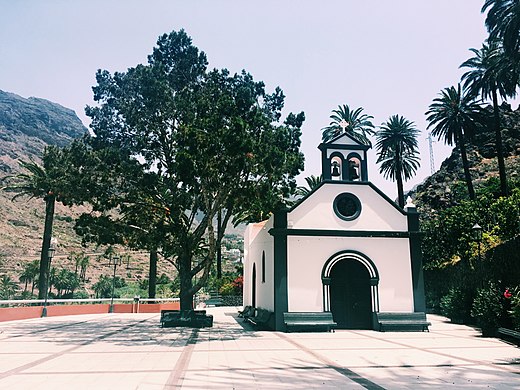 Ermita de los Santos Reyes, Valle Gran Rey in La Gomera, Spain