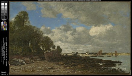 Plougastel, la traversée du bac, 1873Williamstown, Clark Art Institute